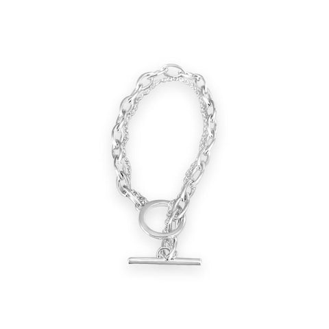 sterling silver, bracelet, silver bracelet, fob chain, chain, classic, simple, luxury jewellery, silver bracelet, silver jewellery nz jewellery, nz designer, designed in nz, high quality, gift for her, nz business