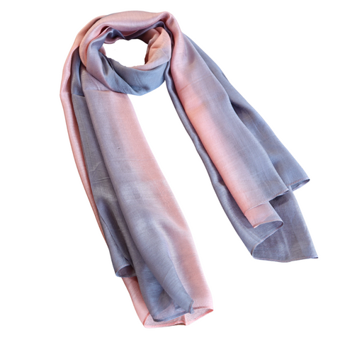 womens scarves, scarf, colour scarf, colour, womens wear, nz womens clothes, fashion, nz fashion, free shipping, high quality scarf, gifts for her, beautiful gifts, nz designer, nz business, local business, female owned business, family business, pink scarf, pink, rose, pink fashion, rose fashion, pink and grey scarf