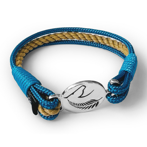 ESNZ Blue & Old Gold Bracelet