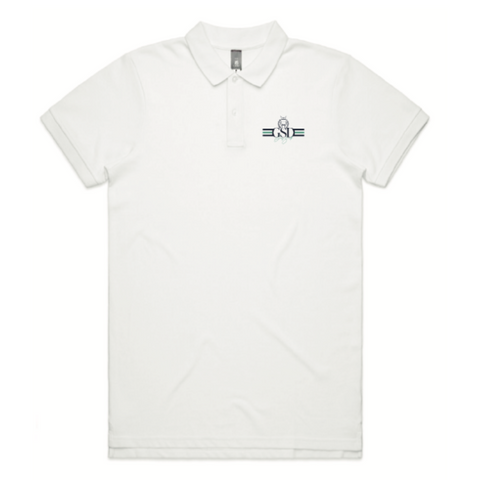 Breeze Men's White Polo Shirt