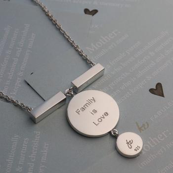 my family, parents, child, family jewellery, love, sterling silver, nz jewellery, nz designer, mothers, present, high quality, nz designed, mothers day