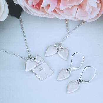 the heart series, heart, heart jewellery, sterling silver, earrings, necklaces, high quality, nz designer, designer jewellery