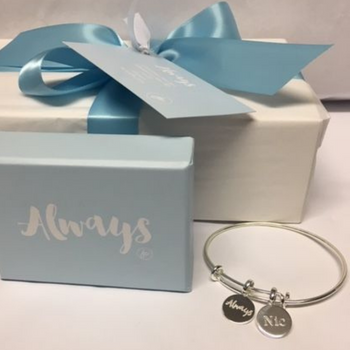 always, sterling silver, jewellery, charity, hospice, hospice nz, hospice jewellery, blue, charms, pendants, bracelets, donate, nz charity, nz jewellery, nz designer