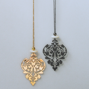 necklaces, rose gold necklace, silver necklace, black necklace, yellow gold necklace, sweetheart necklace, nz jewellery, nz designer, designed in NZ, chain, mother of pearl