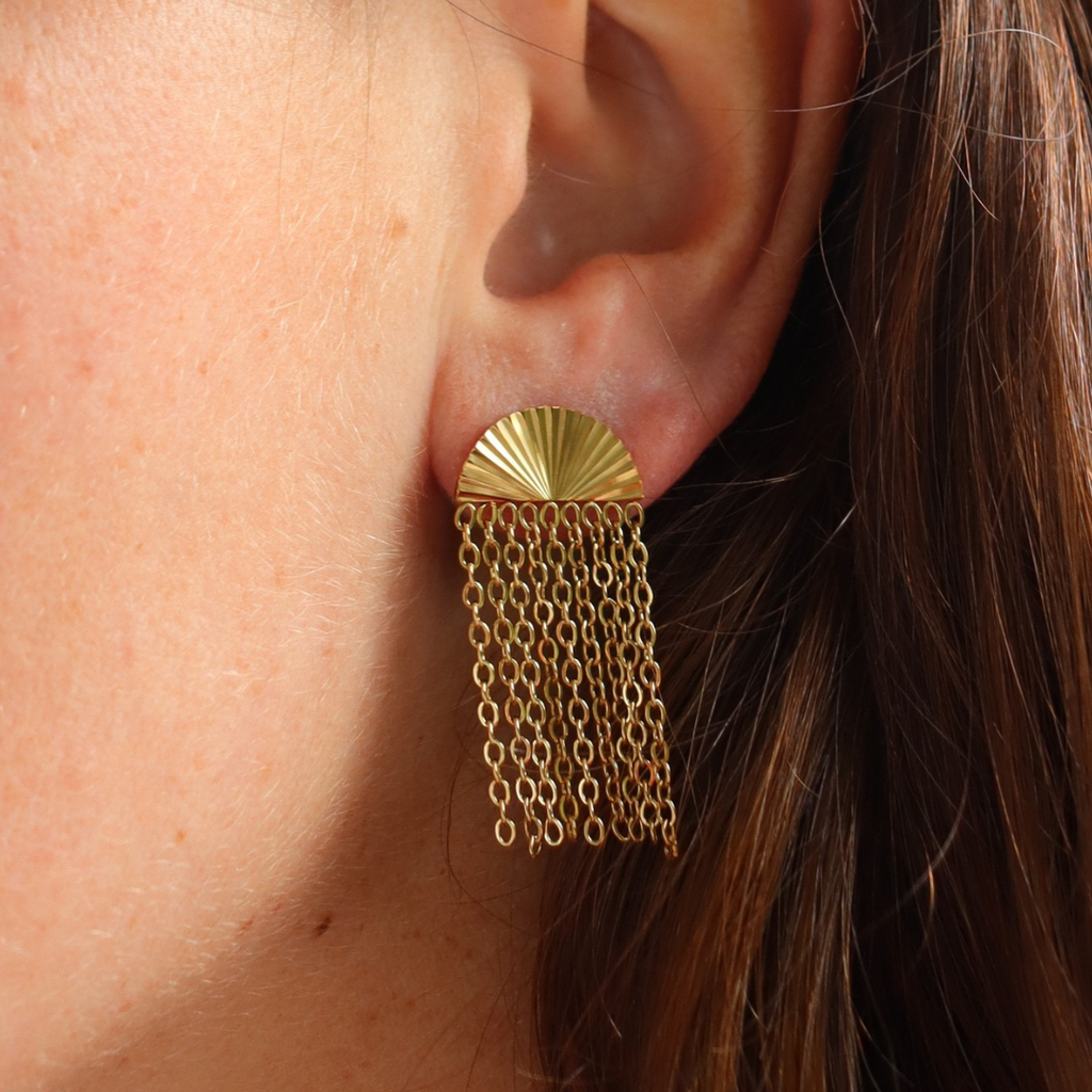 Steel Me Julie Earrings
