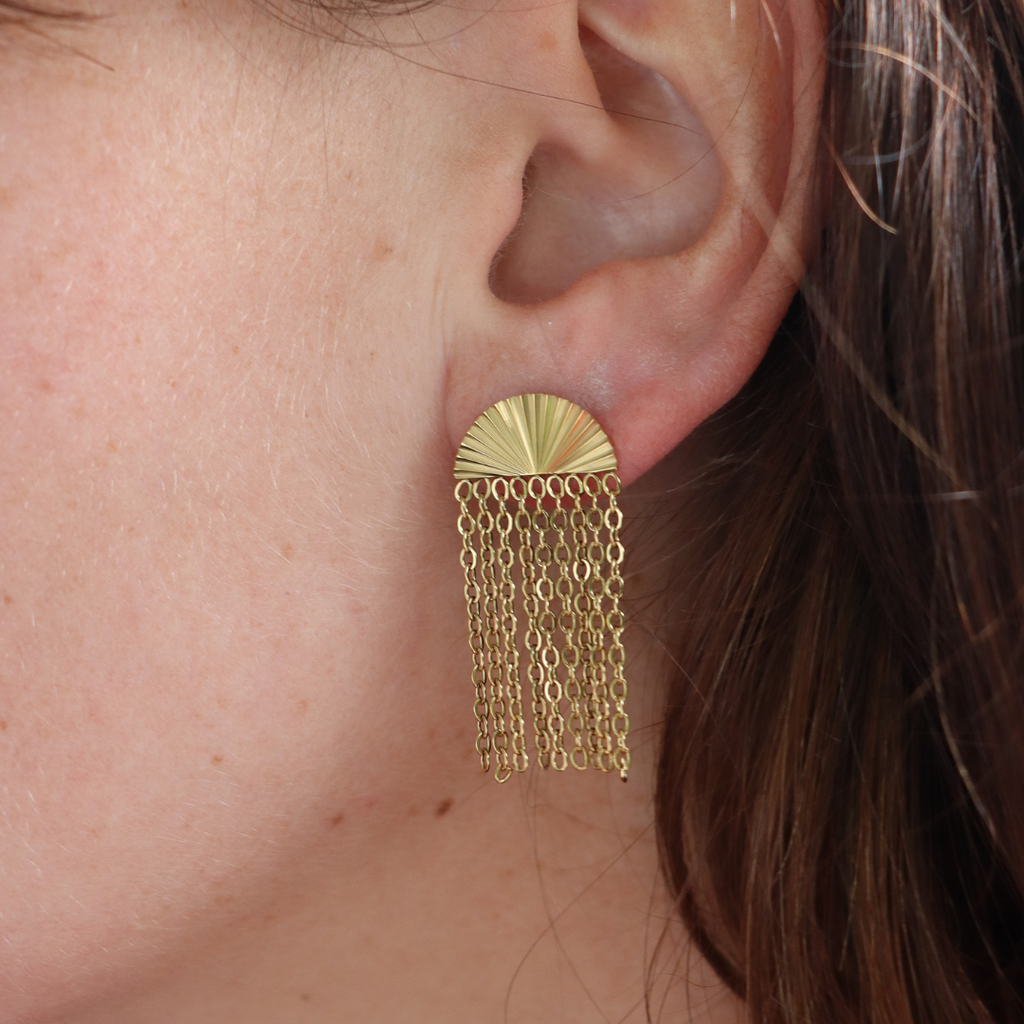 Steel Me Julie Earrings