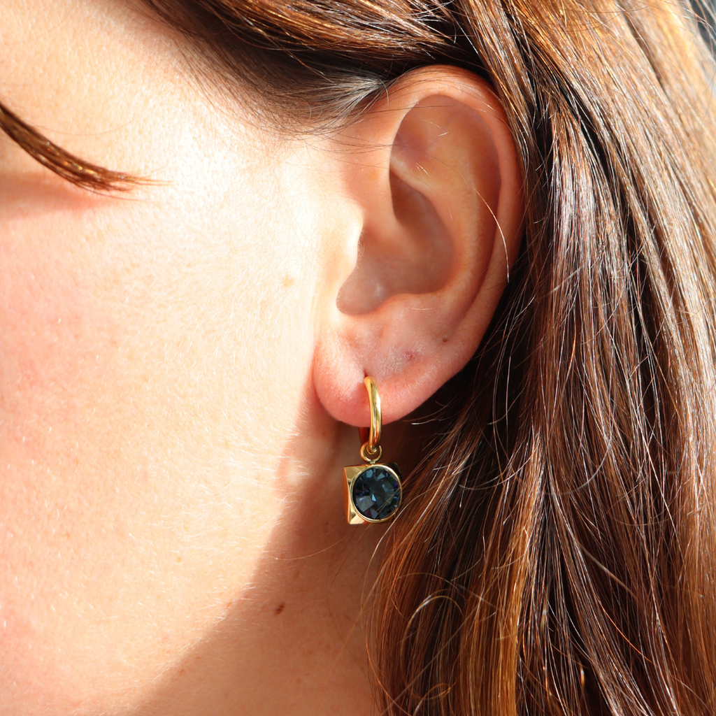 Steel Me Blue Lagoon Earrings