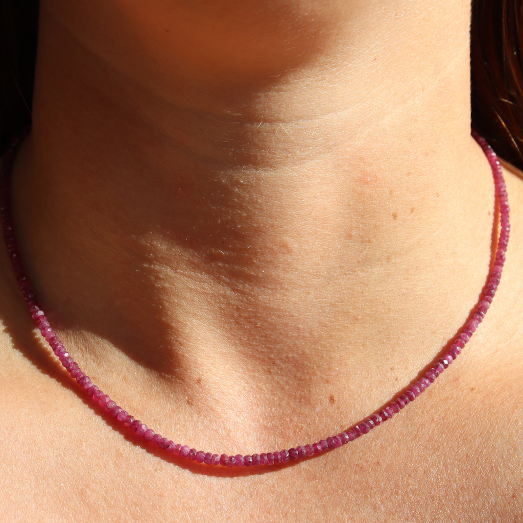 Ruby Petite Necklace