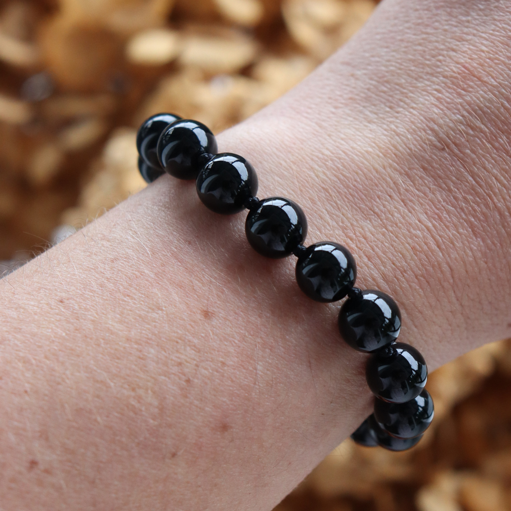 Black Onyx Polished Bracelet