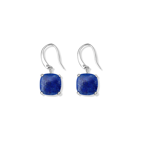 La Stele Lapis Dome Earrings