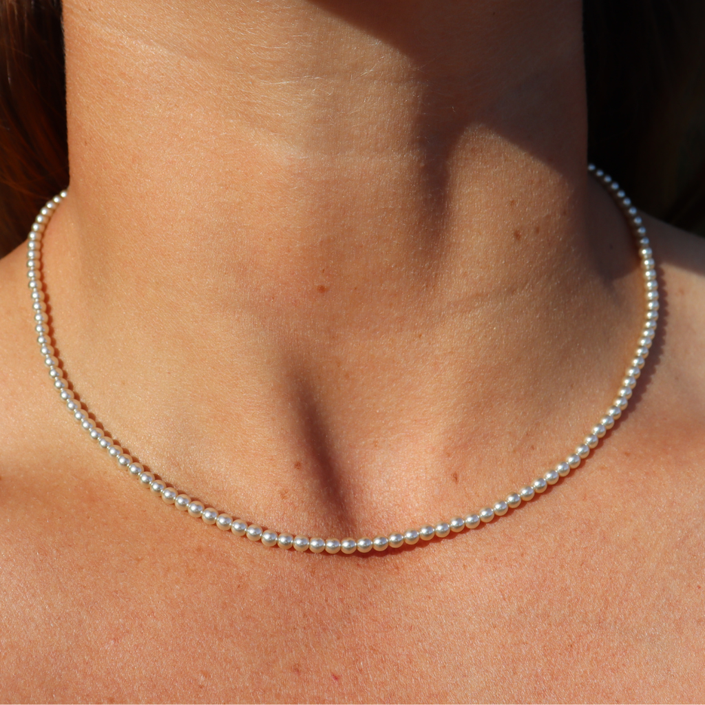 Perle Petite Champagne Pearl Necklace