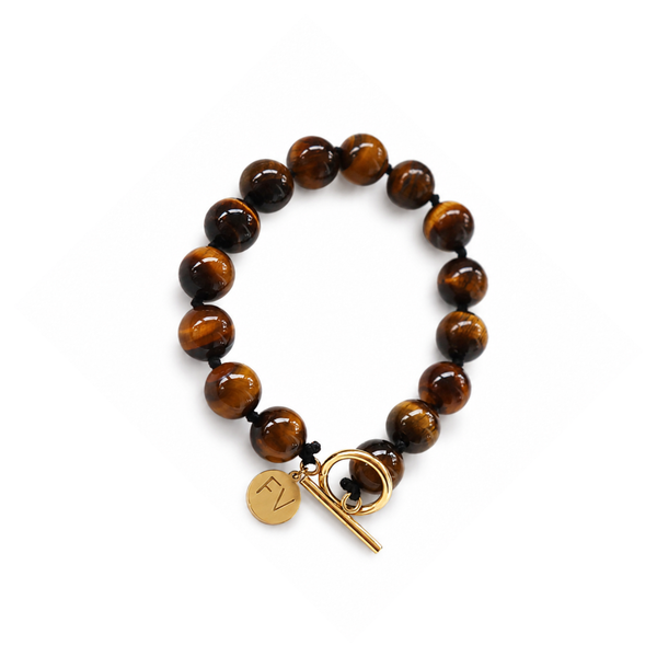 Tiger's Eye Polished Bracelet