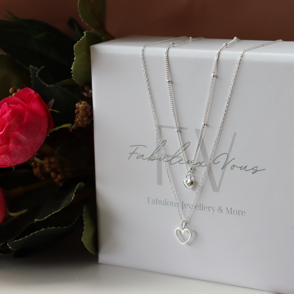 Unisilver heart necklace online