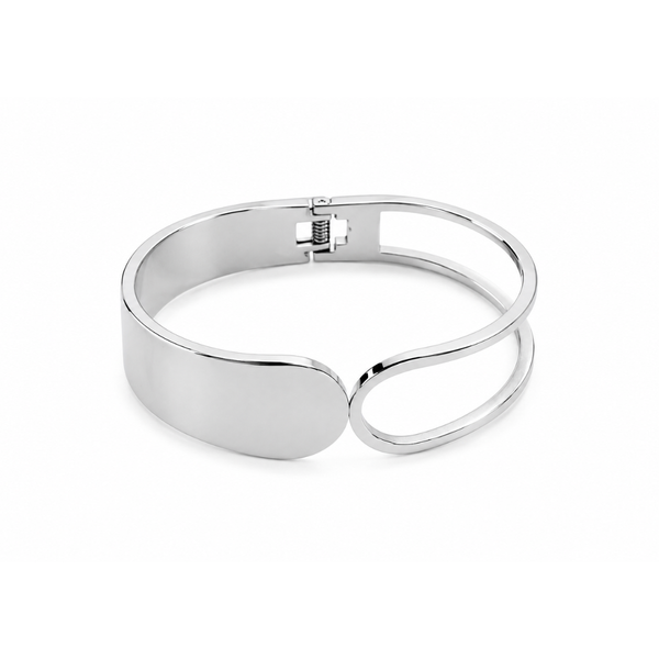 Steel Me Silver Polar Cuff