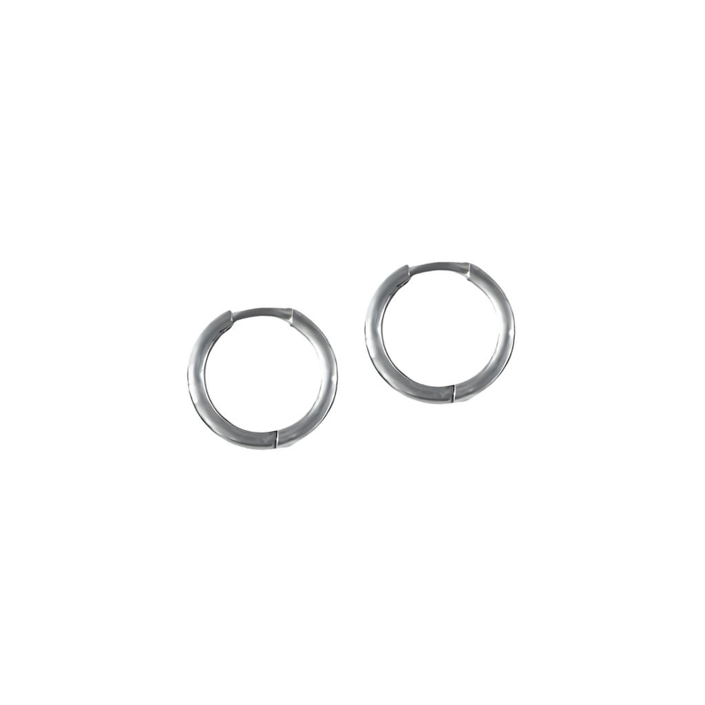 FV Hoops Silver 16mm Thin Huggies
