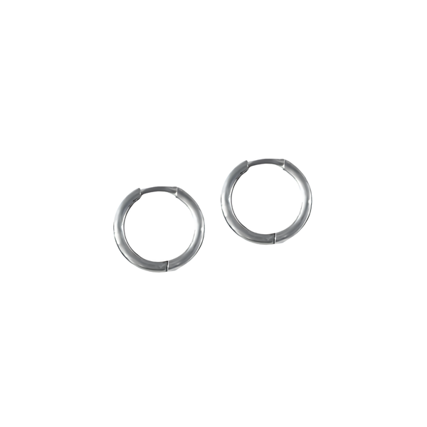 FV Hoops Silver 16mm Thin Huggies