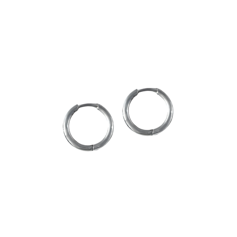 FV Hoops Silver 16mm Thin Huggies