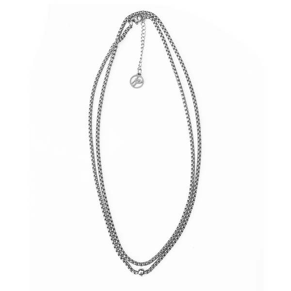Steel Me Silver Box Chain