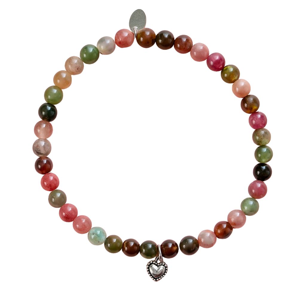 La Pierre Tourmaline Stretchy Bracelet