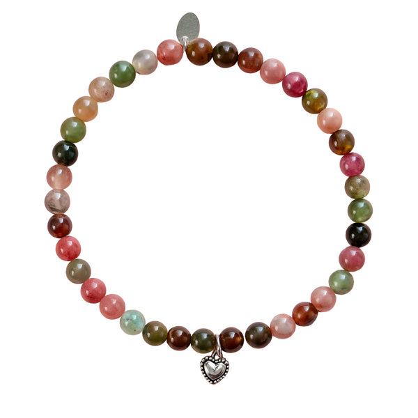 La Pierre Tourmaline Stretchy Bracelet