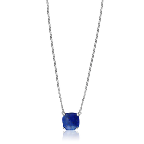 La Stele Lapis Dome Necklace