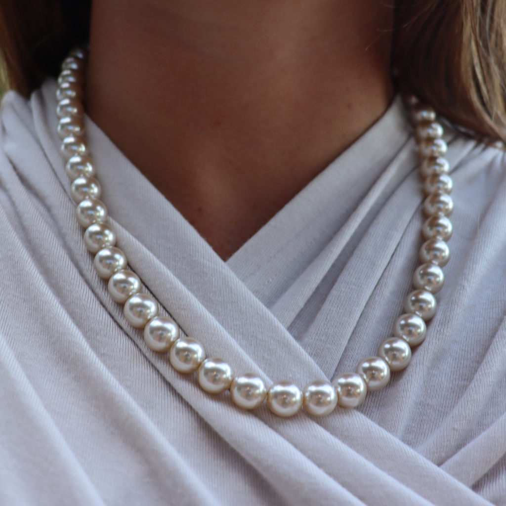 Perle Champagne Pearl Necklace