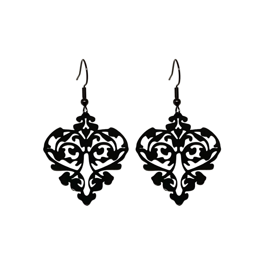Sucree Black Earrings