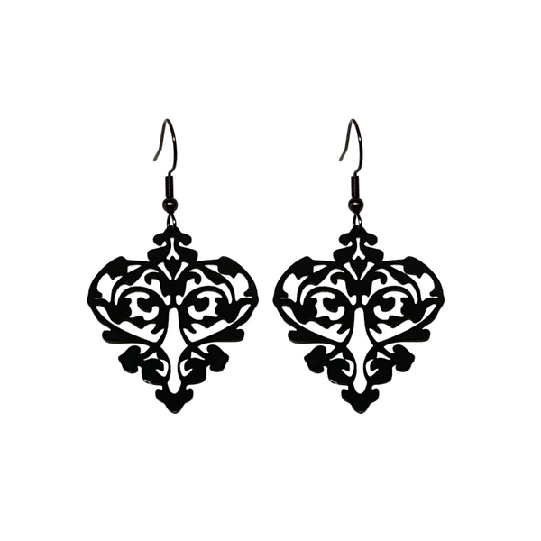 Sucree Black Earrings