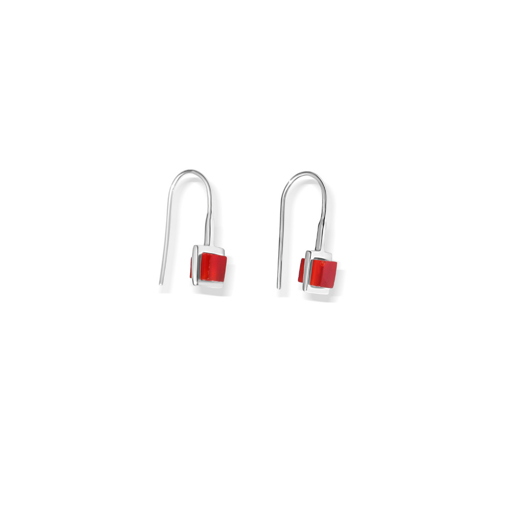 La Stèle Carnelian Petite Earrings