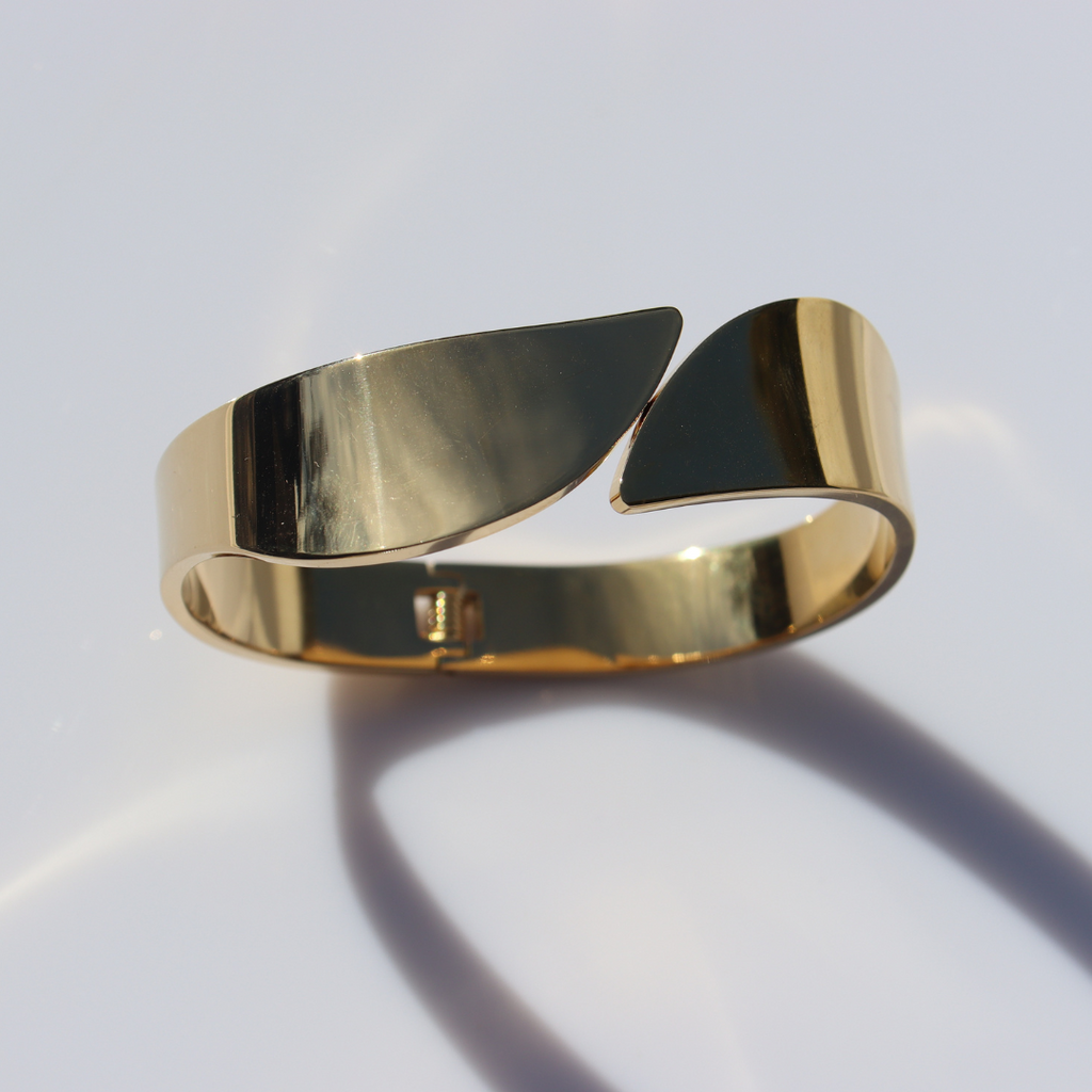 Steel Me Gold Cici Cuff