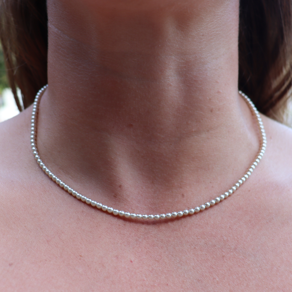 Perle Petite Champagne Pearl Necklace
