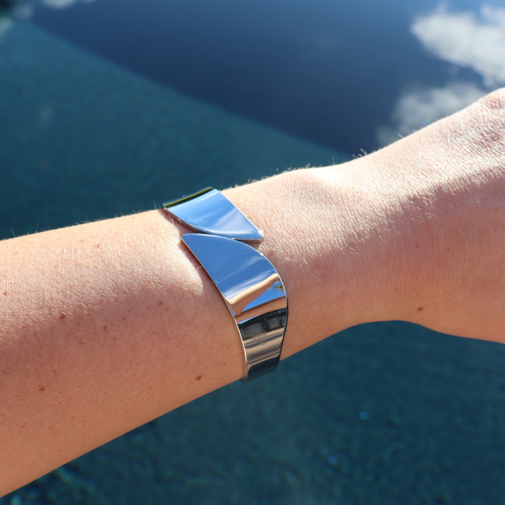 Steel Me Silver Cici Cuff