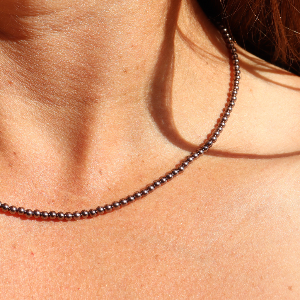 Perle Petite Mocha Pearl Necklace