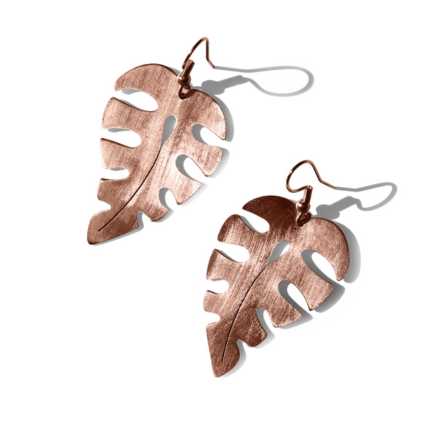 Steel Me Mondo Rose Gold Earrings