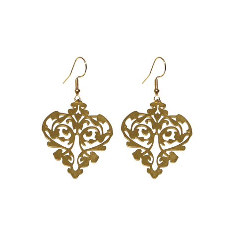 Sucree Yellow Gold Earrings