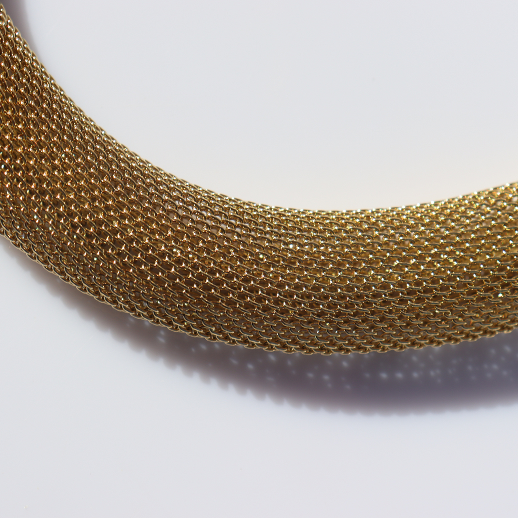 Steel Me Gold Cici Necklace