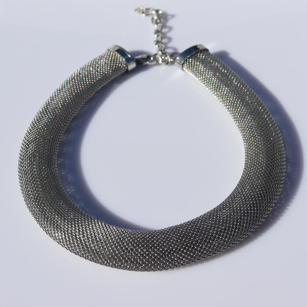 Steel Me Silver Cici Necklace