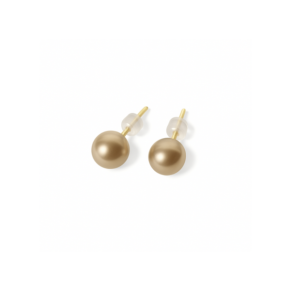 Perle Regular Champagne Pearl Studs