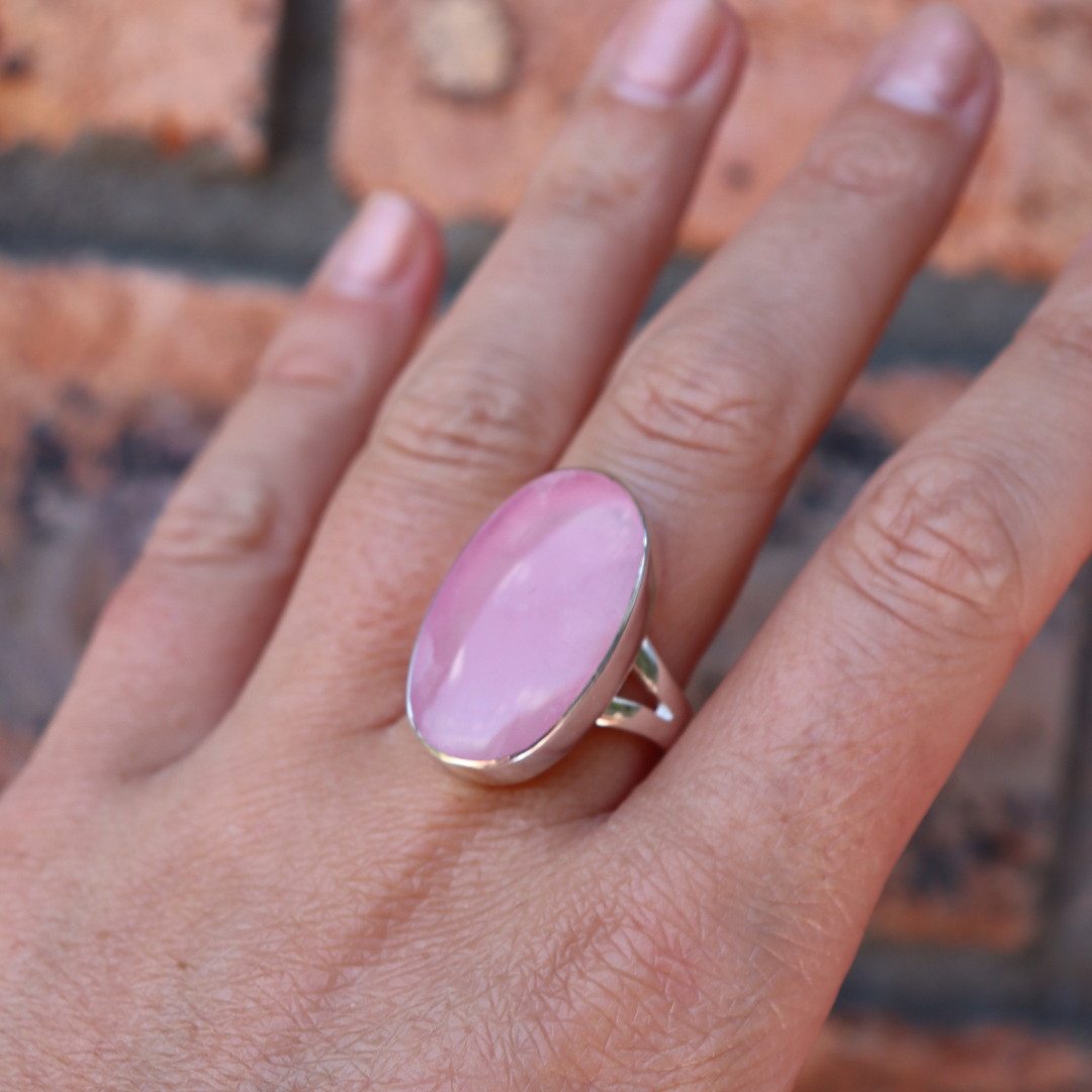 De Grisogono 18kt Rose Gold Pink Quartz Ring - Farfetch