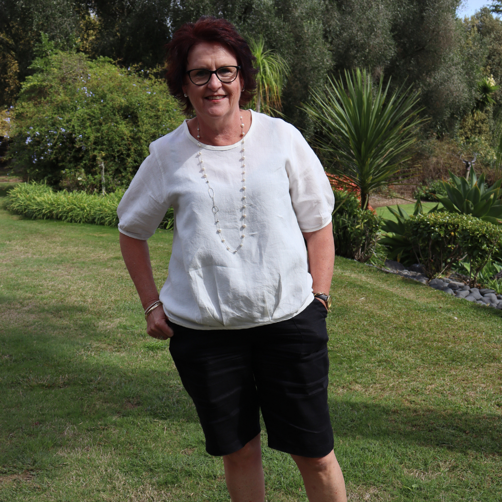 Carter The Label Linen Top