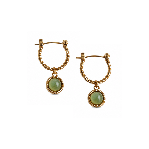 Ruby V Earrings