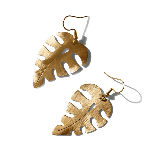 Steel Me Mondo Yellow Gold Earrings
