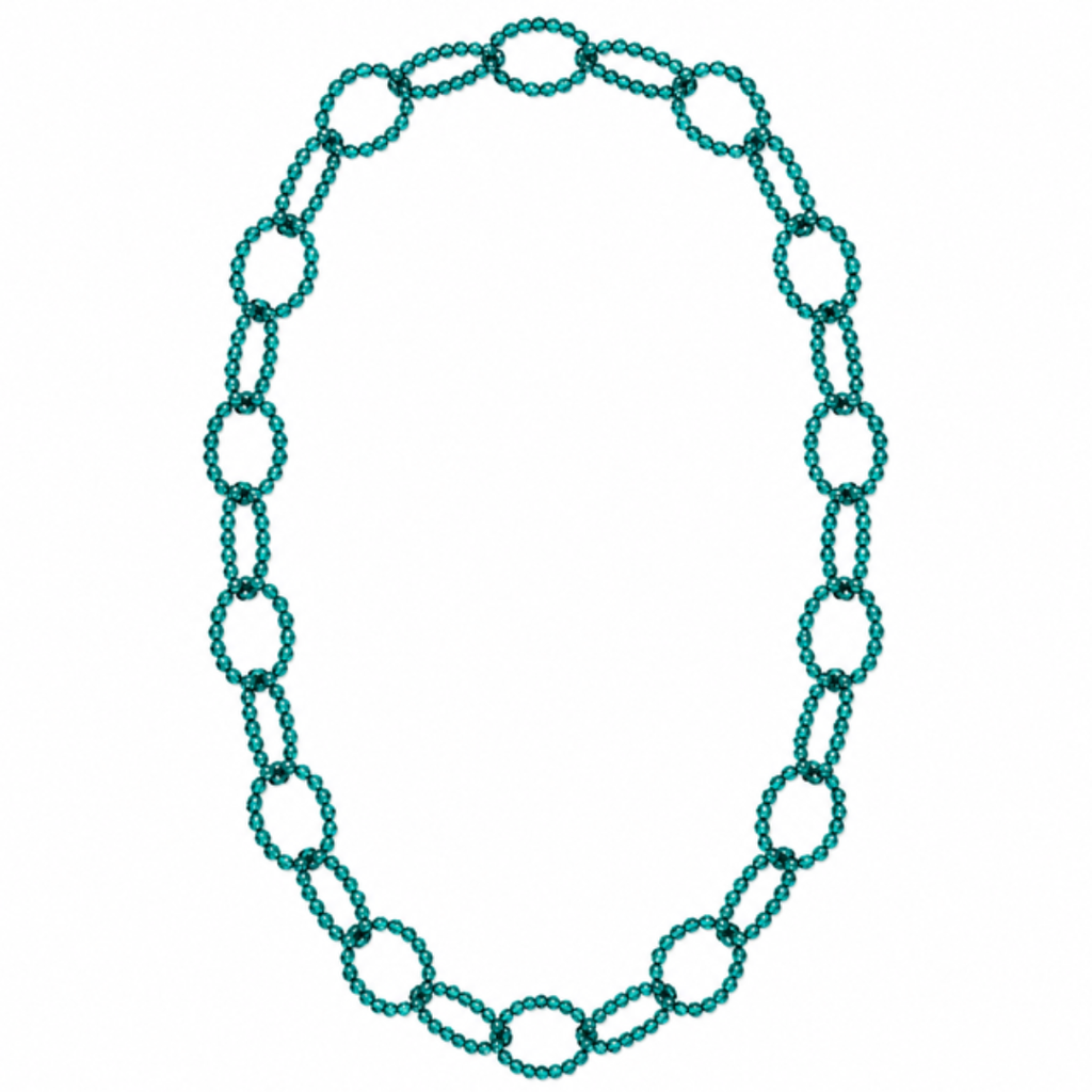 Club Paris Emerald Bead Necklace