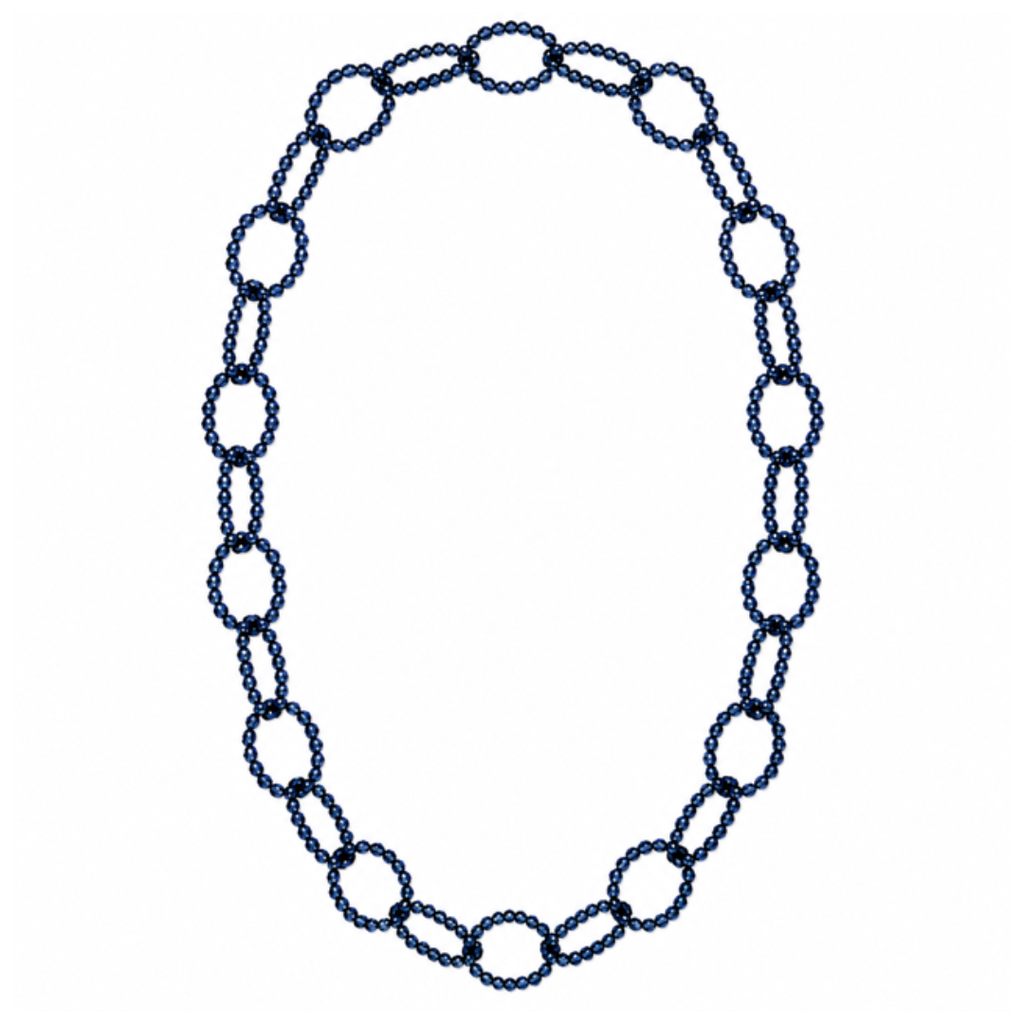 Club Paris Midnight Bead Necklace