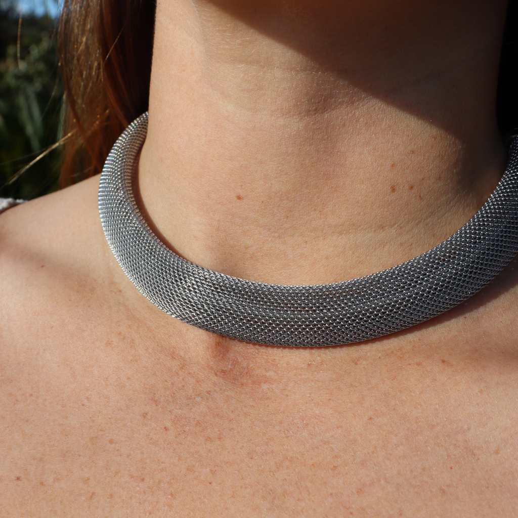 Steel Me Silver Cici Necklace