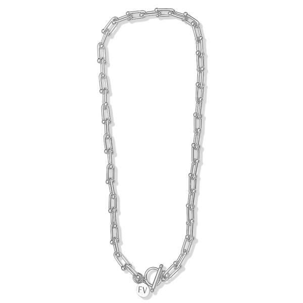 Steel Me Silver Harper Necklace