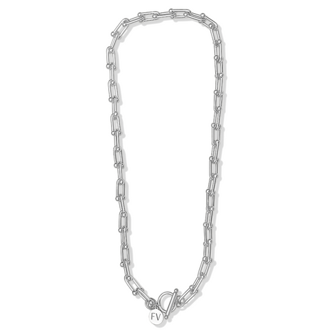 Steel Me Silver Harper Necklace