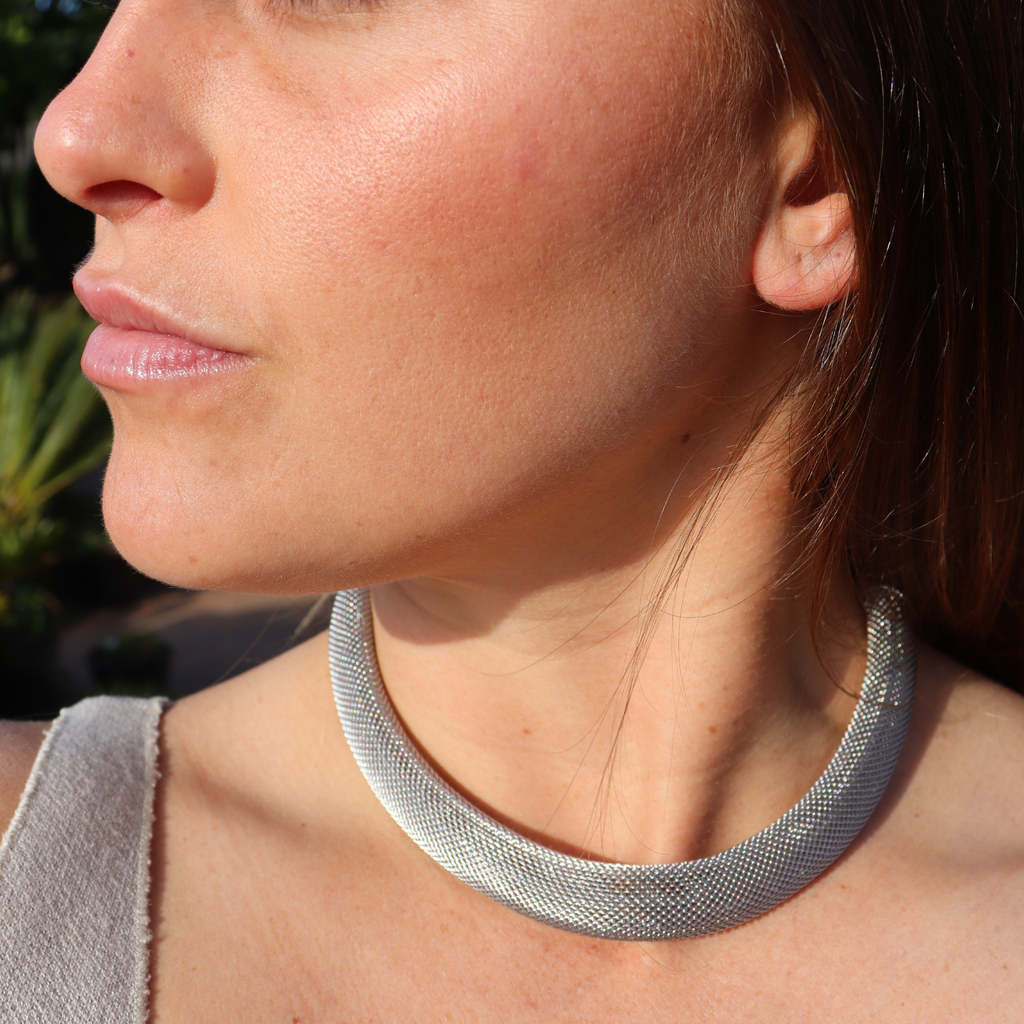 Steel Me Silver Cici Necklace