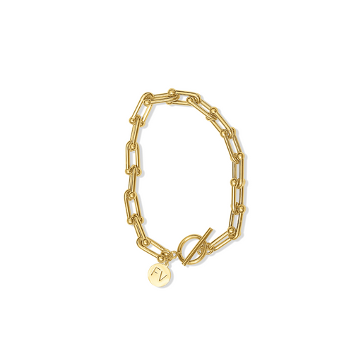 Steel Me Gold Harper Bracelet