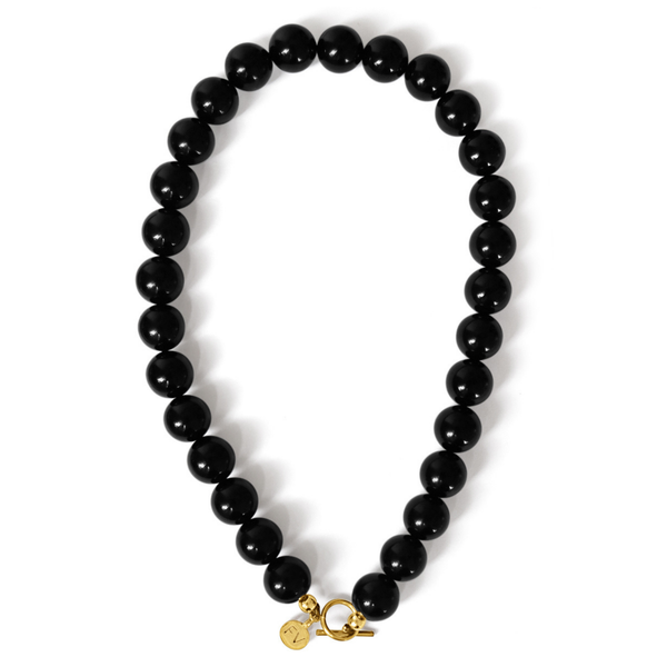 Black Onyx Polished Necklace